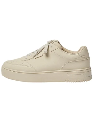 Sneakersy niskie PULL&BEAR beżowy