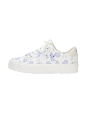 Sneakersy niskie PULL&BEAR biały