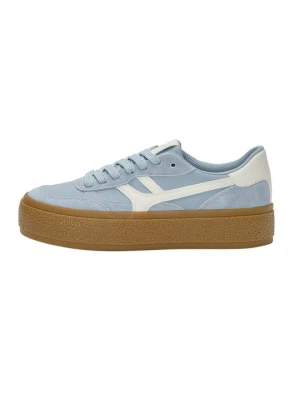 Sneakersy niskie PULL&BEAR niebieski