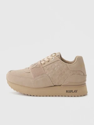 Sneakersy niskie Replay beżowy