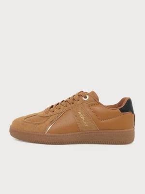Sneakersy niskie Replay brązowy
