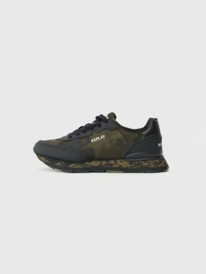 Sneakersy niskie Replay ciemnozielony