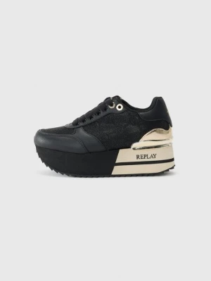 Sneakersy niskie Replay czarny