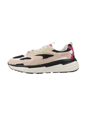 Sneakersy niskie Replay różowy