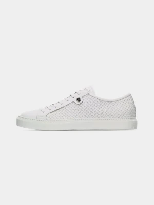 Sneakersy niskie Roberto Cavalli biały