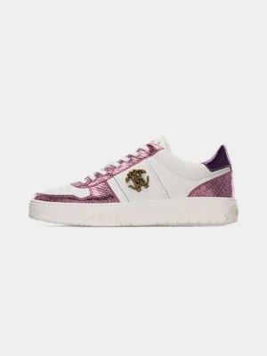 Sneakersy niskie Roberto Cavalli biały