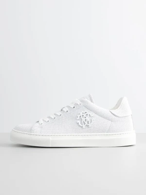 Sneakersy niskie Roberto Cavalli biały