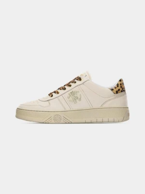 Sneakersy niskie Roberto Cavalli mleczny