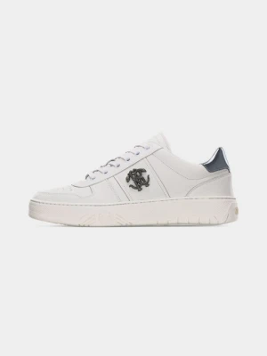 Sneakersy niskie Roberto Cavalli mleczny