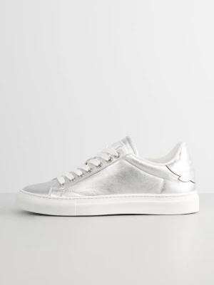 Sneakersy niskie Roberto Cavalli srebrny