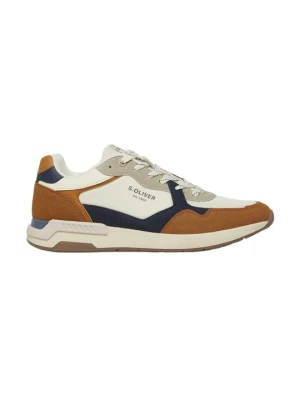 Sneakersy niskie s.Oliver brązowy