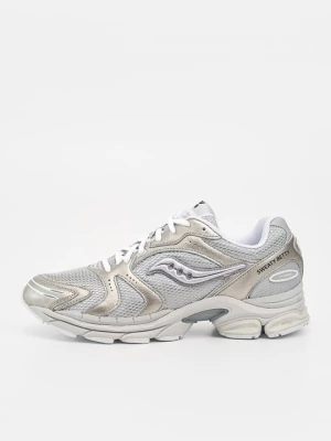Sneakersy niskie Saucony metaliczny szary