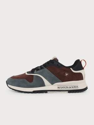 Sneakersy niskie Scotch & Soda brązowy