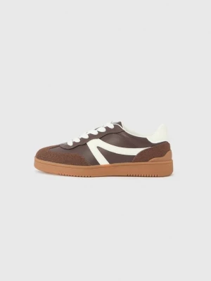 Sneakersy niskie Simmi London ciemnobrązowy