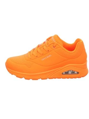 Sneakersy niskie Skechers neonowy pomarańcz