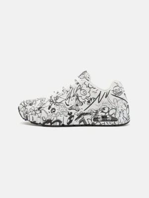 Sneakersy niskie Skechers biały