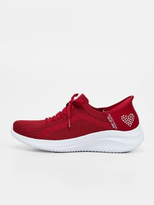 Sneakersy niskie Skechers czerwony