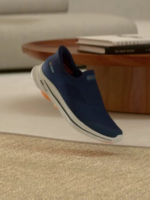 Sneakersy niskie Skechers granatowy