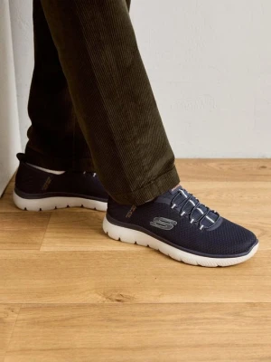 Sneakersy niskie Skechers granatowy