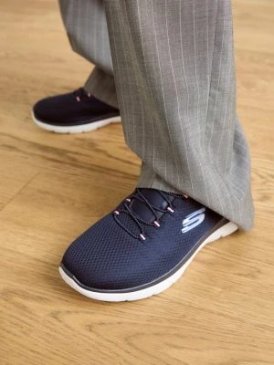 Sneakersy niskie Skechers granatowy