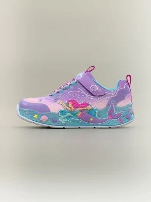 Sneakersy niskie Skechers liliowy