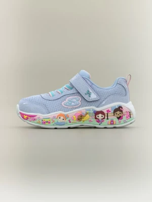 Sneakersy niskie Skechers liliowy