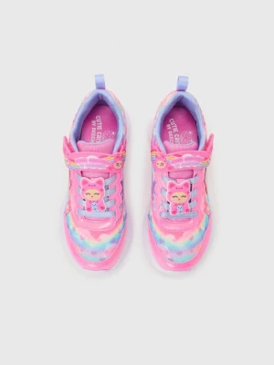 Sneakersy niskie Skechers różowy