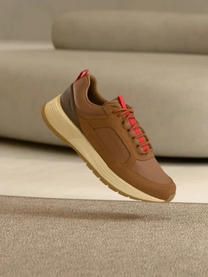 Sneakersy niskie Sorel koniakowy
