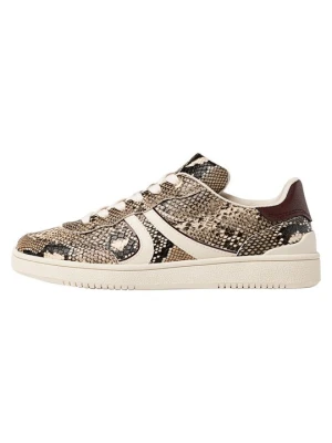 Sneakersy niskie Stradivarius brązowy