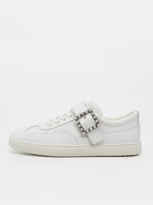 Sneakersy niskie Stuart Weitzman biały