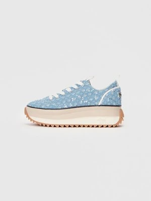 Sneakersy niskie Tamaris niebieski denim