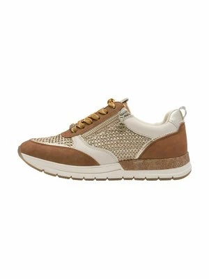 Sneakersy niskie Tamaris wielbłądzi