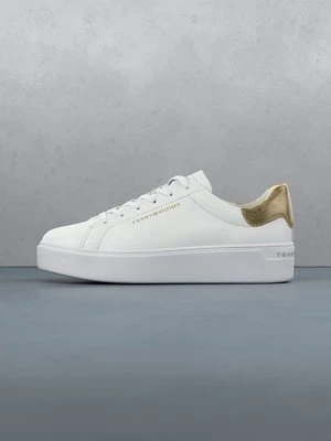 Sneakersy niskie Tommy Hilfiger złoty