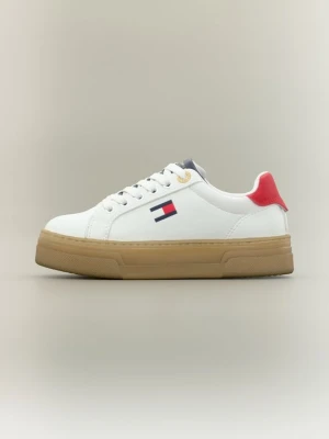 Sneakersy niskie Tommy Hilfiger biały
