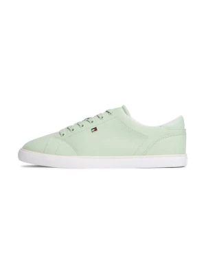 Sneakersy niskie Tommy Hilfiger jasnozielony
