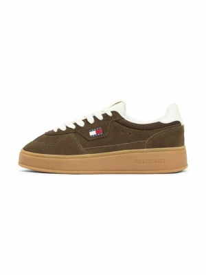 Sneakersy niskie Tommy Jeans brązowy