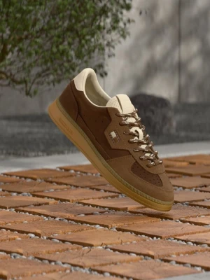 Sneakersy niskie Tommy Jeans brązowy