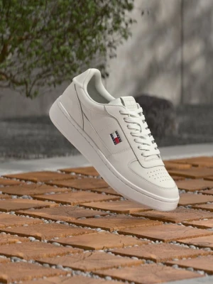Sneakersy niskie Tommy Jeans mleczny