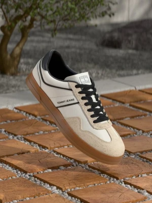 Sneakersy niskie Tommy Jeans mleczny