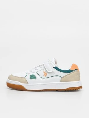 Sneakersy niskie U.S. POLO ASSN. mleczny