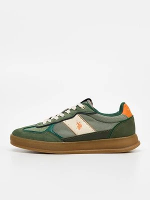 Sneakersy niskie U.S. POLO ASSN. zielony