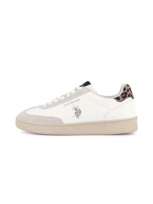 Sneakersy niskie U.S. POLO ASSN. beżowy melanż