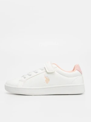 Sneakersy niskie U.S. POLO ASSN. mleczny