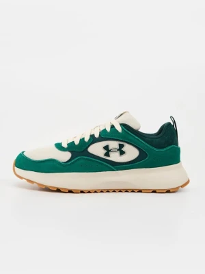 Sneakersy niskie Under Armour ciemnozielony melanż