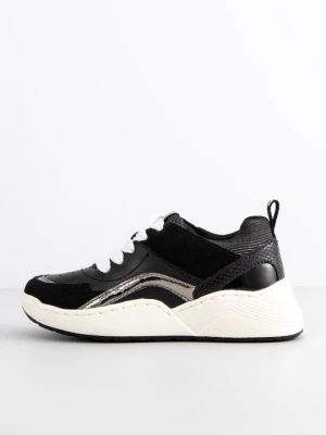 Sneakersy niskie Unisa czarny