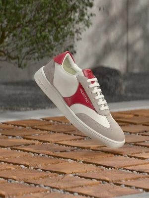 Sneakersy niskie Valentino biały