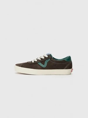 Sneakersy niskie Vans ciemnozielony
