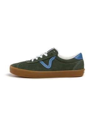 Sneakersy niskie Vans ciemnozielony