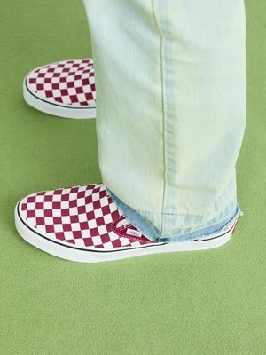 Sneakersy niskie Vans ciemnoczerwony