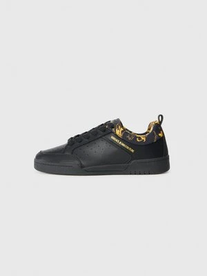 Sneakersy niskie Versace Jeans Couture czarny melanż